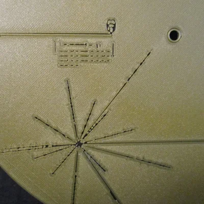 VOYAGER Golden Record (1977) - 2 Mặt