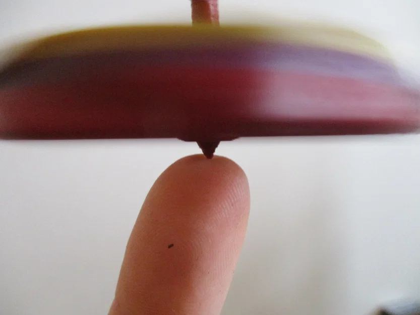 Con quay ngón tay Spinning Finger Top & Reversed Top - Image 4