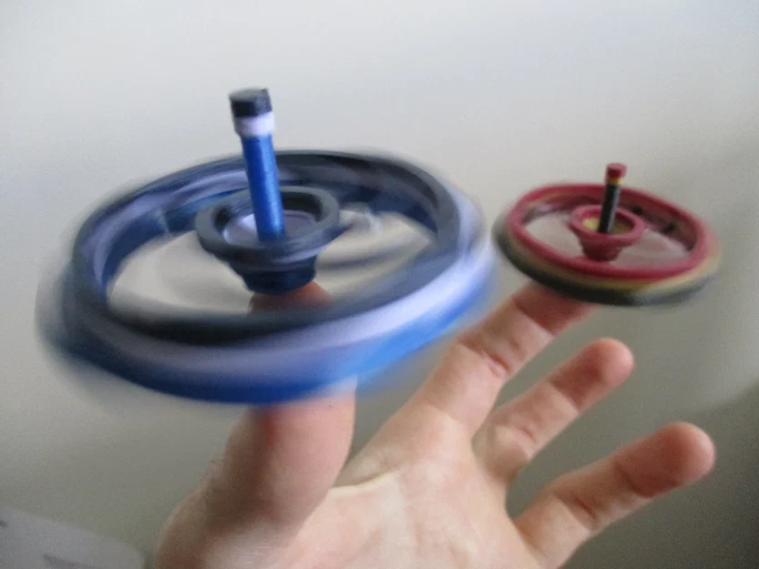 Con quay ngón tay Spinning Finger Top & Reversed Top - Image 9