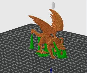 Mô hình 3D sinh vật huyền thoại Mexico Alebrije ấn tượng - Image 2