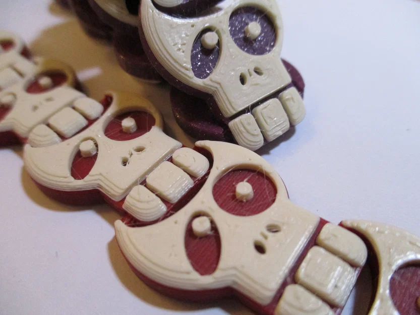 Skull Chain - Vòng tay print-in-place - Image 2