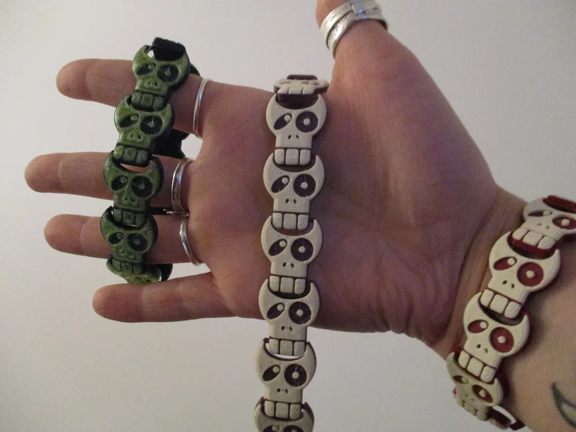 Skull Chain - Vòng tay print-in-place - Image 3