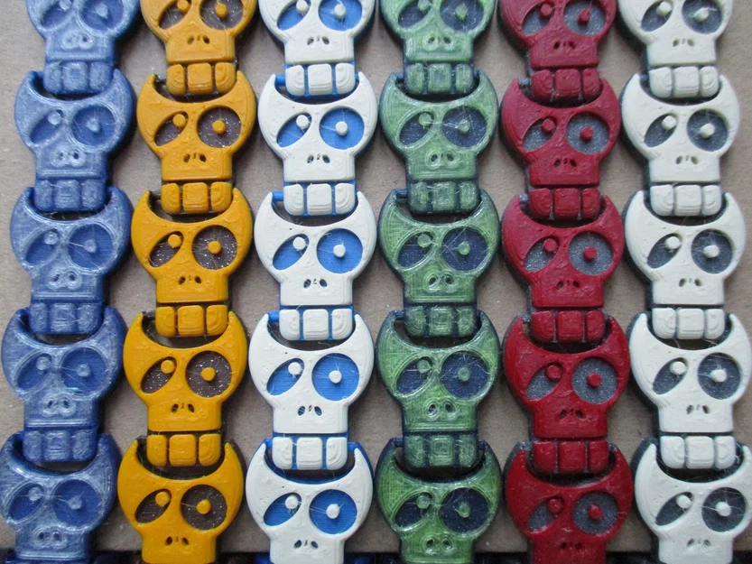 Skull Chain - Vòng tay print-in-place - Image 5