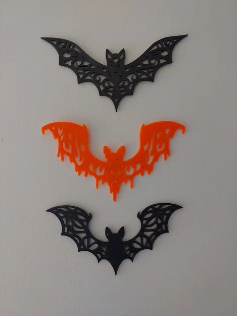 3 Mẫu Dơi Trang Trí Halloween Họa Tiết Độc Đáo - In 3D Dễ Dàng - Image 1