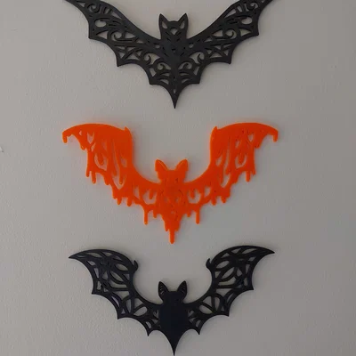 3 Mẫu Dơi Trang Trí Halloween Họa Tiết Độc Đáo - In 3D Dễ Dàng