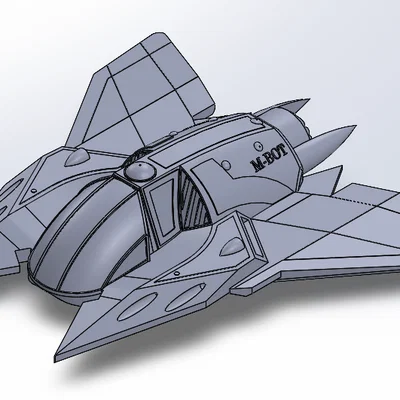 M-Bot Starfighter Skyward