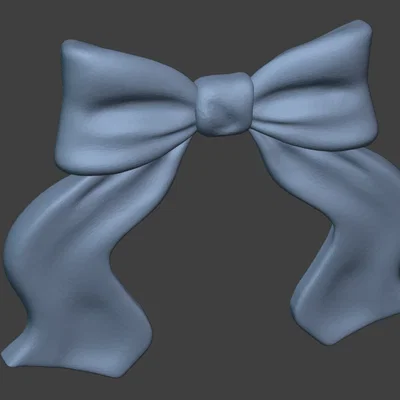 Mô hình ruy băng thắt nơ trang trí đẹp mắt