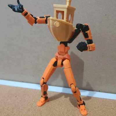 Dummy 13 - Benchy Torso Display (Trưng bày Benchy phần thân)