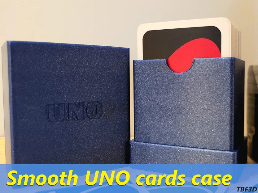 Hộp đựng bài UNO 3D (Smooth Uno card case) - Bền bỉ và tiện lợi - Image 2
