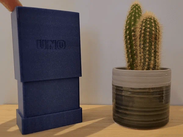 Hộp đựng bài UNO 3D (Smooth Uno card case) - Bền bỉ và tiện lợi - Image 3