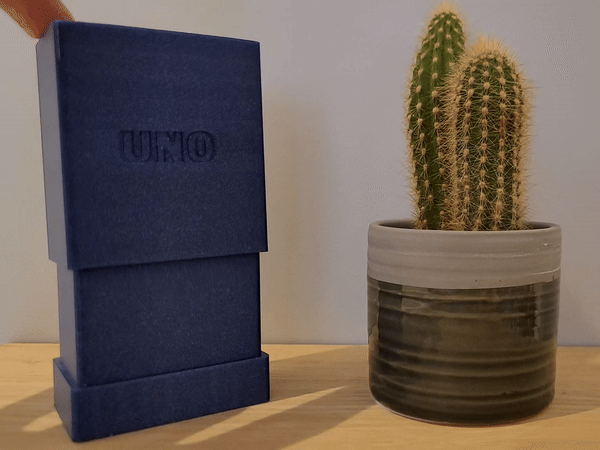 Hộp đựng bài UNO 3D (Smooth Uno card case) - Bền bỉ và tiện lợi