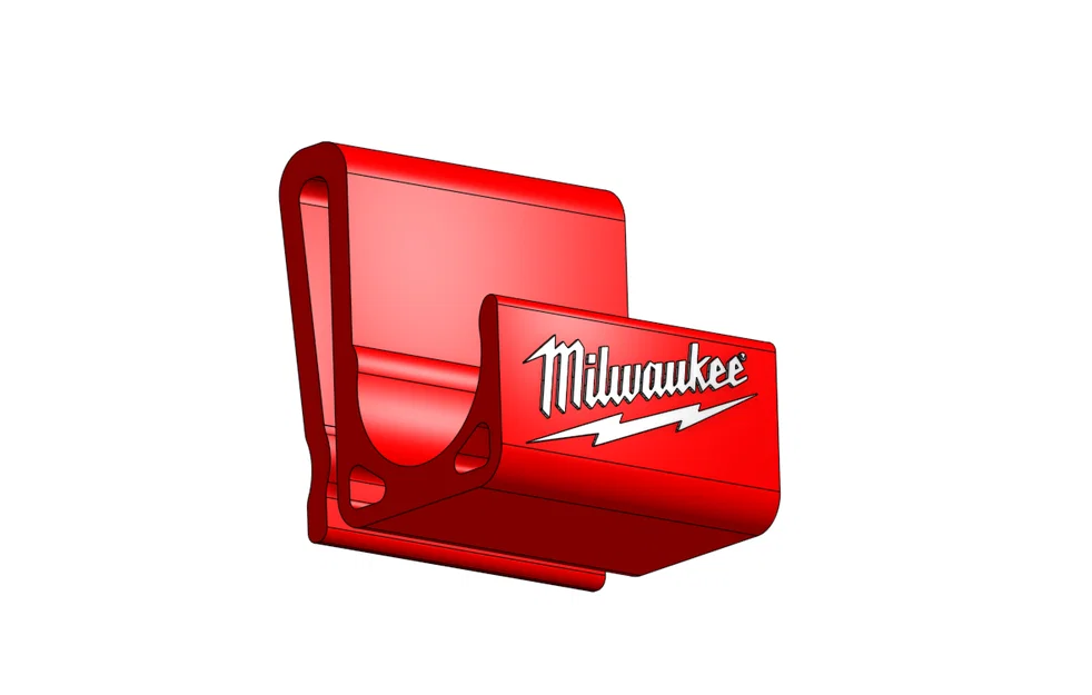 Ngàm kẹp đèn pin Milwaukee 2105 (Pen Light Clip) in 3D siêu tiện lợi - Image 1