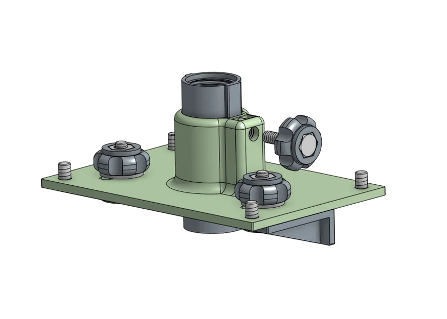 Đế kẹp cố định máy mài thẳng Dremel - Phụ kiện DIY 3D - Image 6