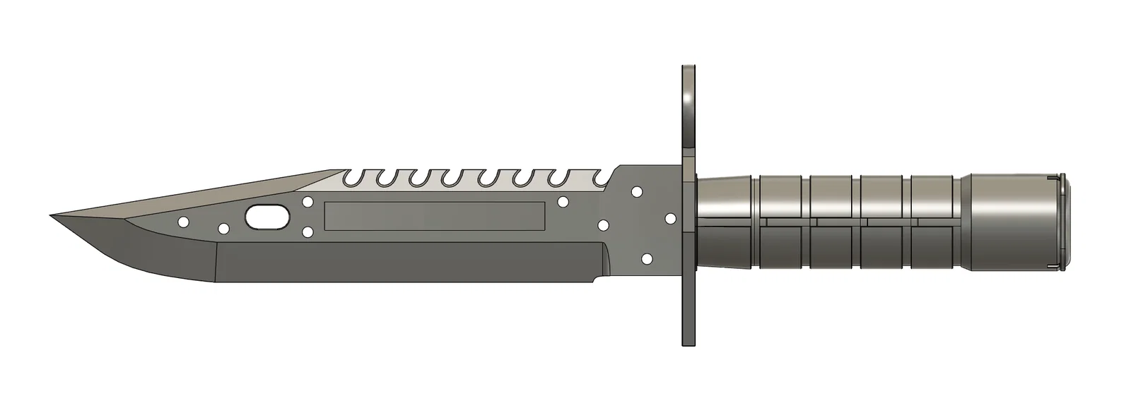 Dao M9 Bayonet (M9 Bayonet Knife) – Mẫu prop từ Counter-Strike - Image 6