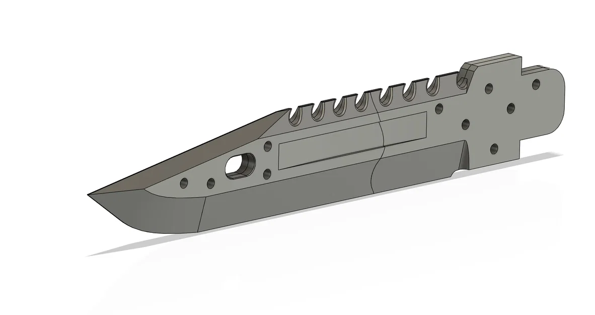 Dao M9 Bayonet (M9 Bayonet Knife) – Mẫu prop từ Counter-Strike - Image 7