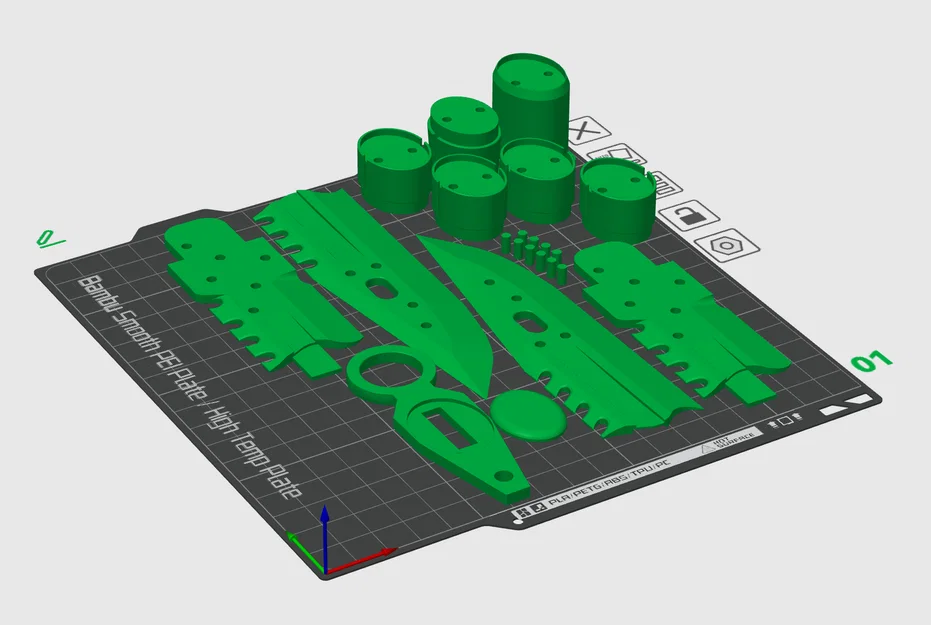 Dao M9 Bayonet (M9 Bayonet Knife) – Mẫu prop từ Counter-Strike - Image 10