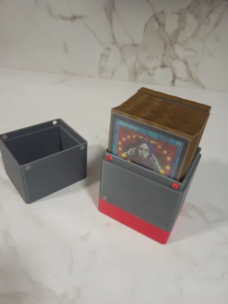 Hộp đựng deck 80 lá có ngăn xúc xắc (MTG/Pokemon/Lorcana/One Piece/Digimon) - Image 2
