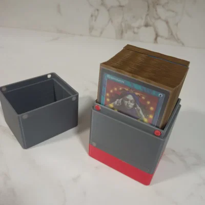 Hộp đựng deck 80 lá có ngăn xúc xắc (MTG/Pokemon/Lorcana/One Piece/Digimon)