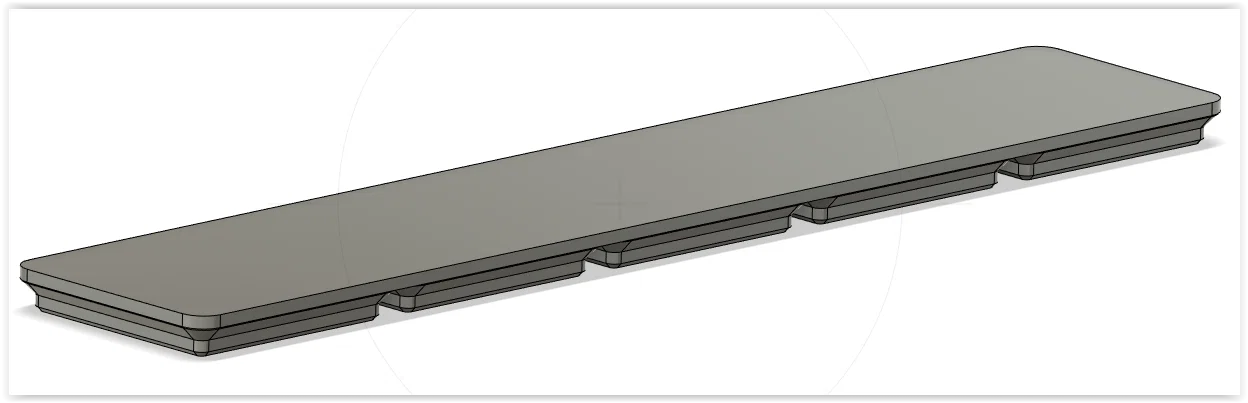 Hộp Gridfinity Parametric Blank (Fusion 360) - Image 1