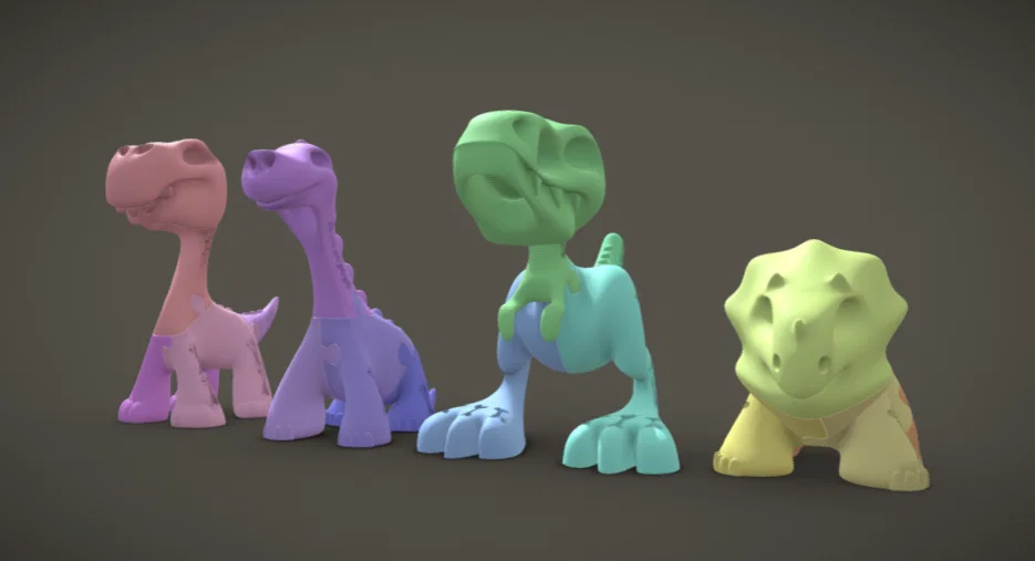 Bộ mô hình Dino Puzzle Magic 3D - Đồ chơi lắp ghép siêu đáng yêu - Image 3