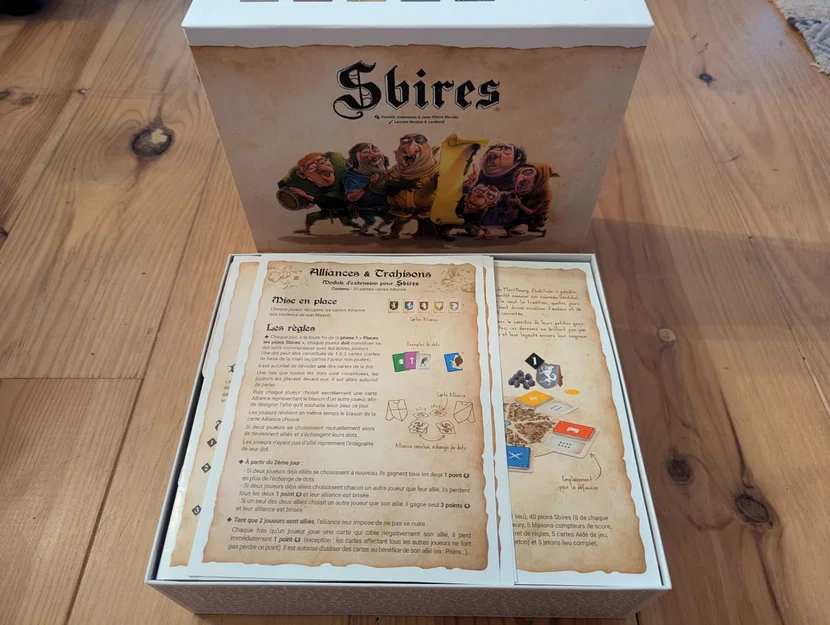 Insert cho Sbires new edition ALLIN - Image 2