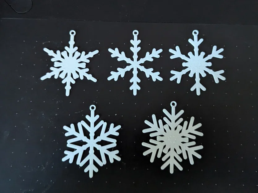 Bộ Sưu Tập Bông Tuyết Giáng Sinh Print-Ready - Image 1