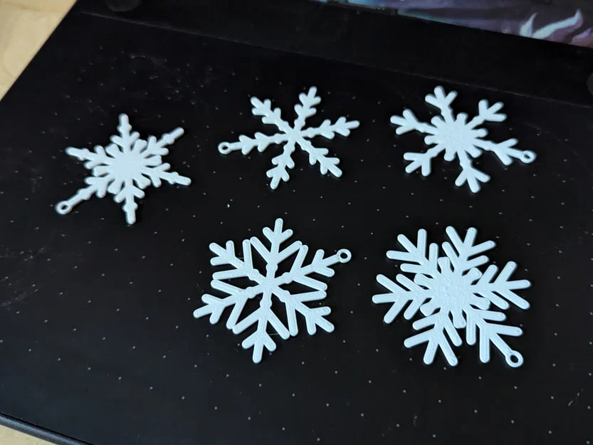 Bộ Sưu Tập Bông Tuyết Giáng Sinh Print-Ready - Image 2