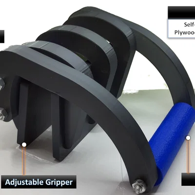 PPW Mk1 Kẹp Xách Ván/Plywood Tự Điều Chỉnh (Self-Adjusting Gripper Clamp)