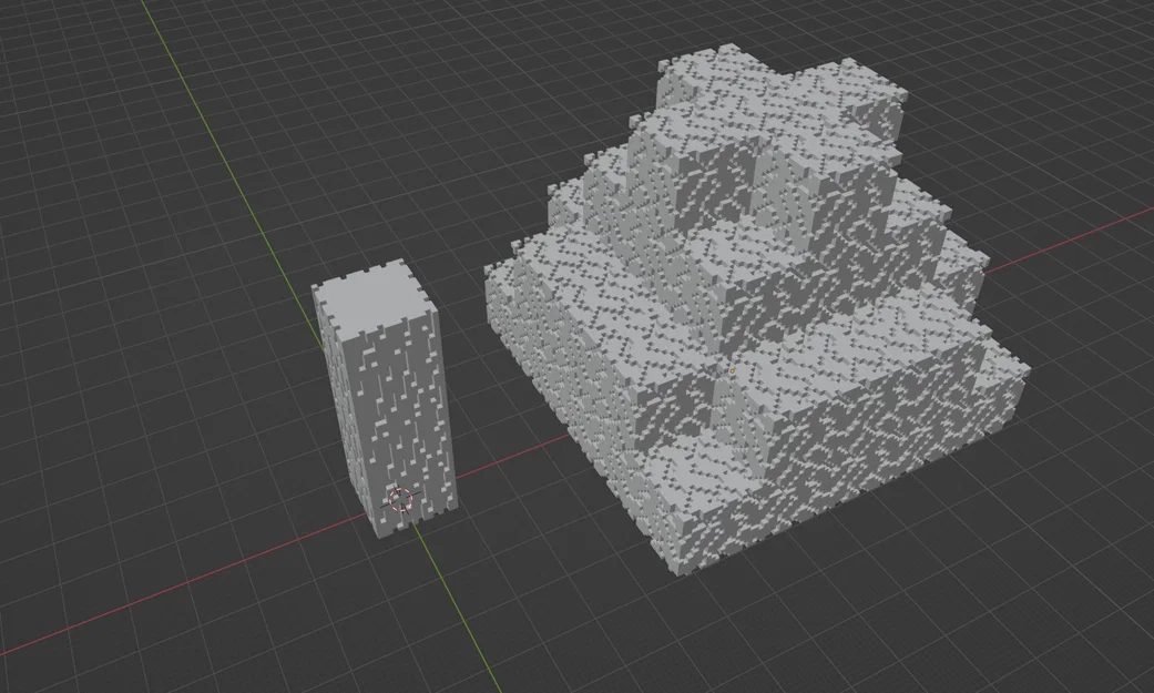 Mô hình cây Minecraft 3D lắp ghép đơn giản - Image 2