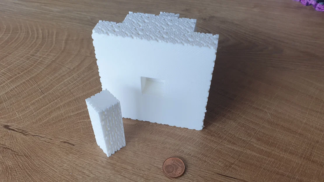 Mô hình cây Minecraft 3D lắp ghép đơn giản - Image 3