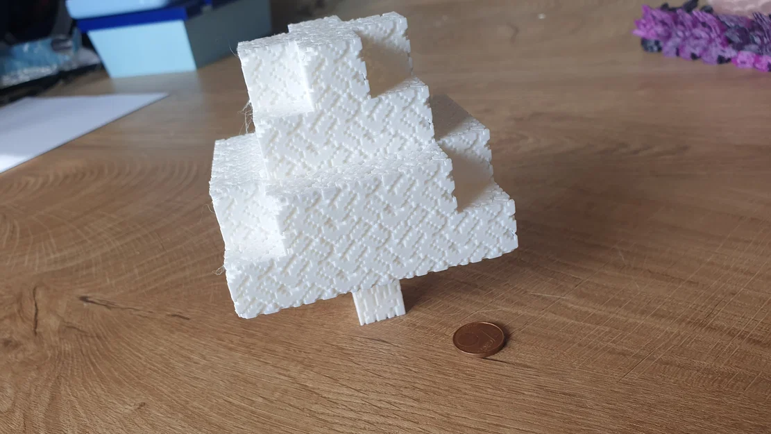 Mô hình cây Minecraft 3D lắp ghép đơn giản - Image 7