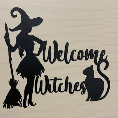 Tranh treo tường - Welcome Witches