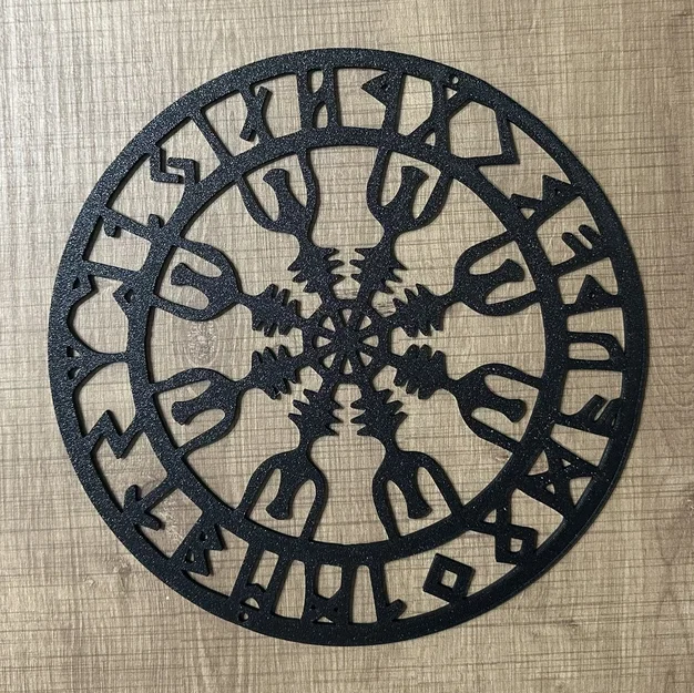 Mẫu trang trí treo tường phong cách Viking V.2 độc đáo - Image 1