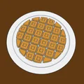 Floppy Waffle Fidget - Đồ chơi bánh quế khớp nối in 3D cực vui - Thumbnail 1