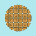 Floppy Waffle Fidget - Đồ chơi bánh quế khớp nối in 3D cực vui - Thumbnail 2