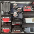 Đế giữ pin BOSCH 12V chuẩn Gridfinity - Gọn gàng, chuyên nghiệp - Thumbnail 4