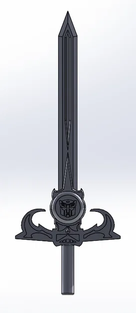 Kiếm Sword of Omens cho mô hình Transformers 5mm (In 3D) - Image 1