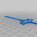 Kiếm Sword of Omens cho mô hình Transformers 5mm (In 3D) - Thumbnail 3