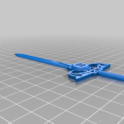 Kiếm Sword of Omens cho mô hình Transformers 5mm (In 3D)