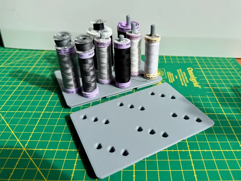 Khay giữ chỉ may Gridfinity (Gridfinity Sewing Thread Holder) - Image 1