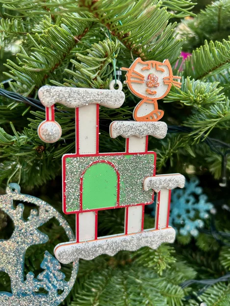 Ornament Giáng Sinh: Mèo, Chó & Cầu Vồng (Christmas Ornaments Cats, Dogs & Rainbow) - Image 4