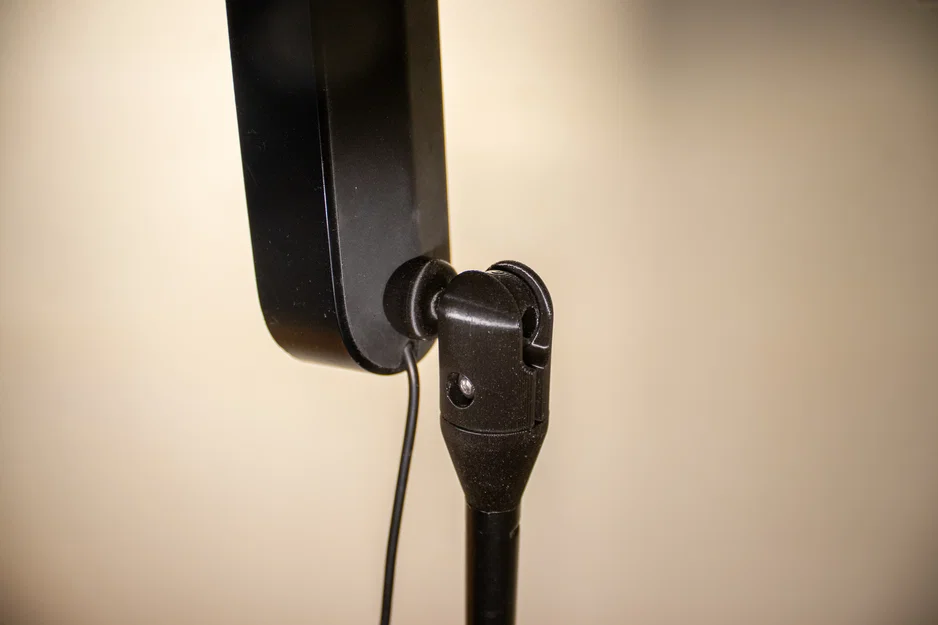 Ngàm bi gắn Philips Hue Play light bar cho mic stand ren 3/8" - Image 2