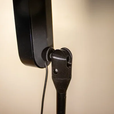 Ngàm bi gắn Philips Hue Play light bar cho mic stand ren 3/8"