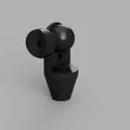 Ngàm bi gắn Philips Hue Play light bar cho mic stand ren 3/8" - Thumbnail 9