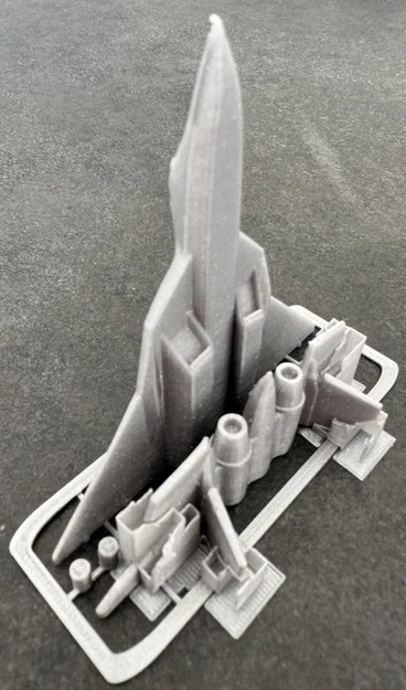 Mô hình máy bay chiến đấu Su-57 Kit Card in 3D chi tiết - Image 2