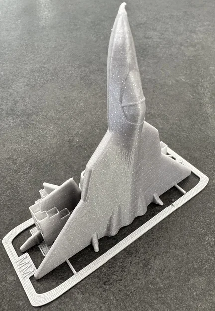 Mô hình máy bay chiến đấu Su-57 Kit Card in 3D chi tiết - Image 3