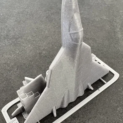 Mô hình máy bay chiến đấu Su-57 Kit Card in 3D chi tiết