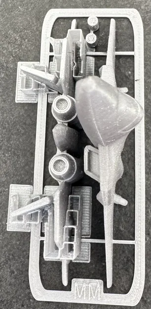 Mô hình máy bay chiến đấu Su-57 Kit Card in 3D chi tiết - Image 8