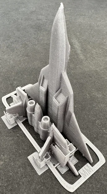 Mô hình máy bay chiến đấu Su-57 Kit Card in 3D chi tiết - Image 9