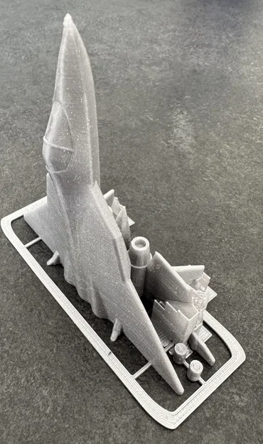 Mô hình máy bay chiến đấu Su-57 Kit Card in 3D chi tiết - Image 10